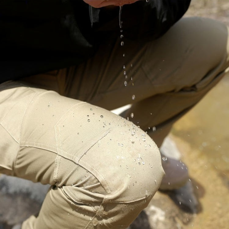 Men’s Lightweight Cargo Pants  Waterproof Multi-Pocket Outdoor Hiking Trousers