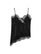 Summer Lace Embellished Sleeveless Tops for Women, Sexy Off Shoulder Tank, Casual Camisole, Elegant Women's Tank Tops