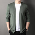 Everyday Comfort Men's Long Sleeve Cardigan Jacket Casual Lightweight Outerwear