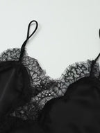 Summer Lace Embellished Sleeveless Tops for Women, Sexy Off Shoulder Tank, Casual Camisole, Elegant Women's Tank Tops