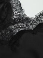 Summer Lace Embellished Sleeveless Tops for Women, Sexy Off Shoulder Tank, Casual Camisole, Elegant Women's Tank Tops