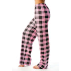 Women Pants Plaid Cotton, Loose Ladies Pajama Pants, Pyjama Trousers, Men Sleep Bottoms, Lounge Wear Sleep Lounge Pants