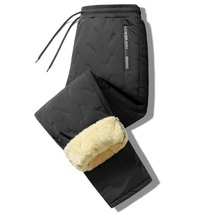 Men’s Thermal Fleece Sweatpants – Warm Winter Casual Trousers