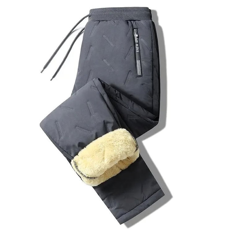 Men’s Thermal Fleece Sweatpants – Warm Winter Casual Trousers